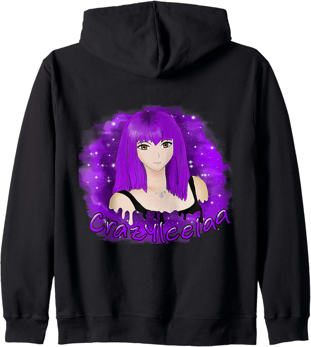Crazyleelaa logo Kapuzenjacke
