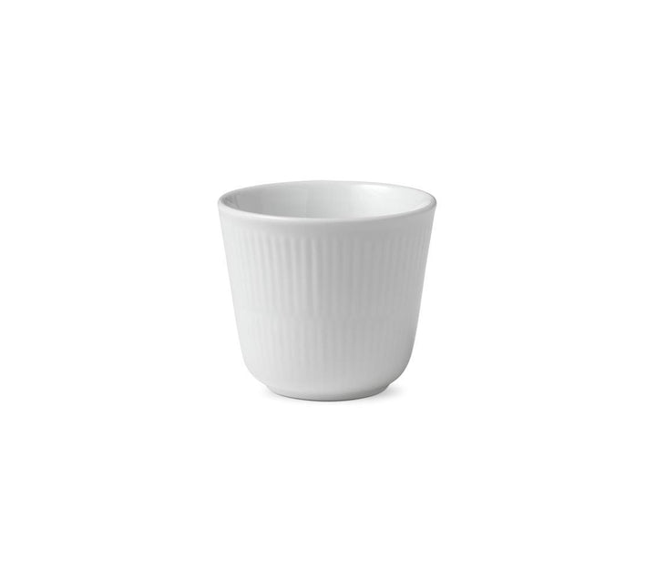 Royal Copenhagen White Fluted Thermobecher in der Farbe Weiss, Volumen: 260 ml, 1017397