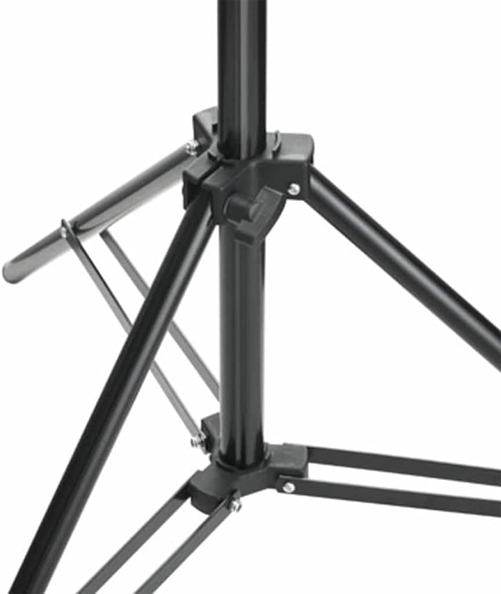 Fotostudio-Set mit Beleuchtung, Hintergrund und Reflektor für professionelle Porträt- und Produktfot