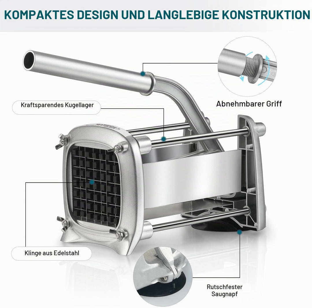 Pommesschneider, Sopito Pommesschneider Edelstahl Professioneller
