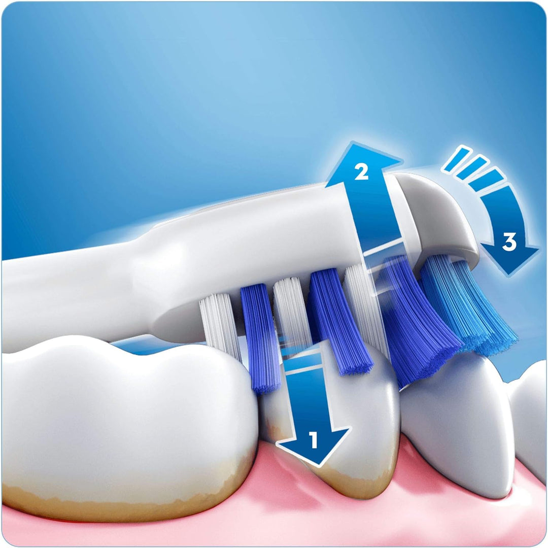 Oral-B TriZone 600 Elektrische Zahnbürste, mit Timer und TriZone Aufsteckbürste,, TriZone