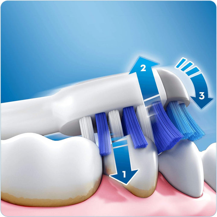 Oral-B TriZone 600 Elektrische Zahnbürste, mit Timer und TriZone Aufsteckbürste,, TriZone