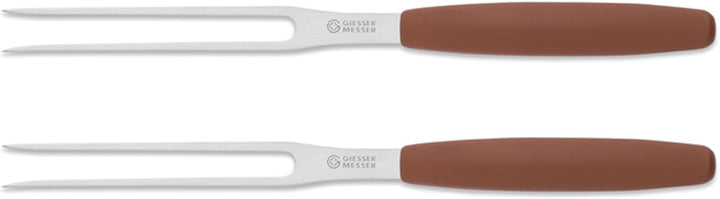 Giesser Messer - Made in Germany - Wurstgabel, Klinge 13 cm, rutschfest, Fleischgabel spülmaschinenf