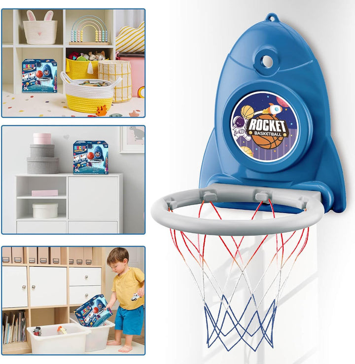 Aooess Mini Basketballkorb für Kinder Basketballkorb Indoor Basketball Korb Basketball Kinder Set fü