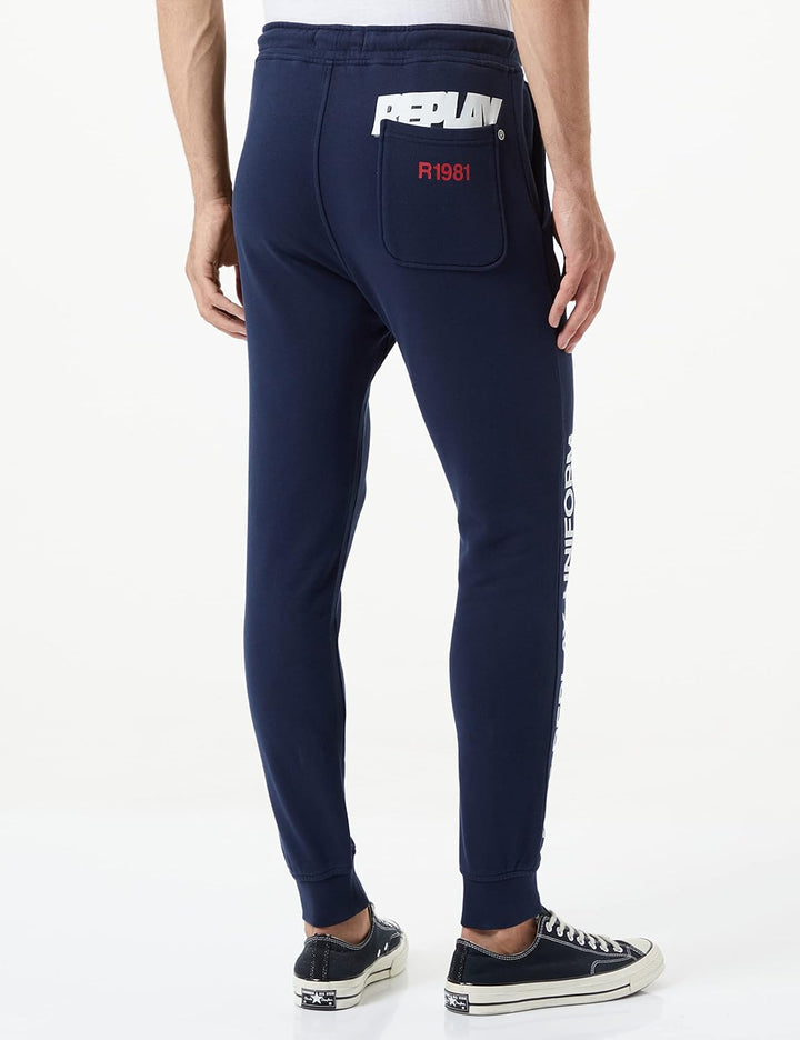 Replay Herren Lässige Hose M 085 Blue..., M 085 Blue...