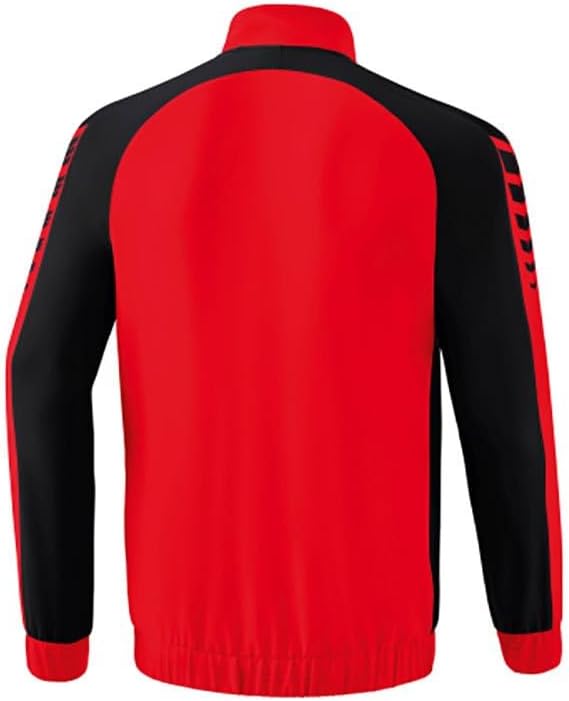Erima Herren Six Wings Präsentationsjacke L rot/schwarz, L rot/schwarz