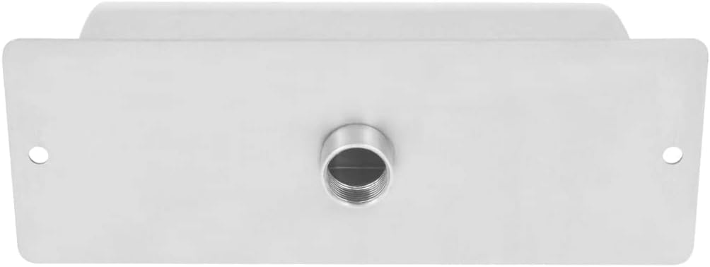 Pool-Wasserfall Edelstahl 30x9x26 cm Silbern Wasserfall Brunnen Wasserfall Garten Wasserfall Teich P