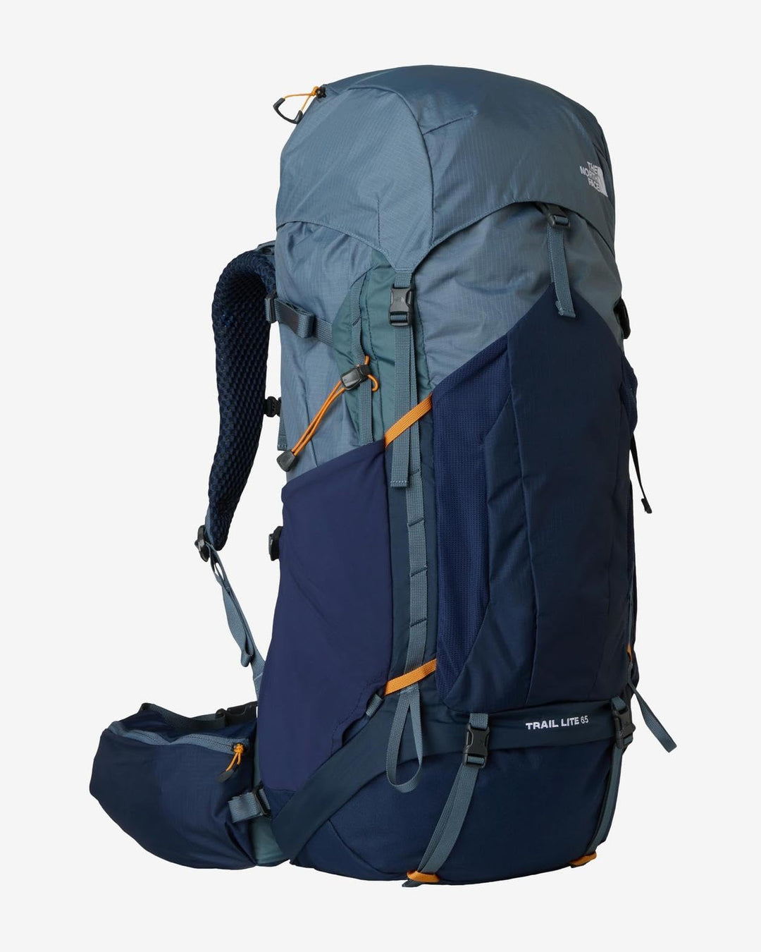 The North Face Unisex Trail Lite 65 Rucksack (1er Pack) S-M Granite Grey/Summit Nav, S-M Granite Gre