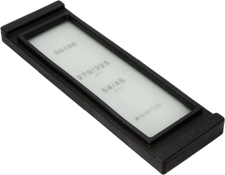 Shapton® Diamantbeschichtung Abrichtblock 25,4 x 7,6 cm, Kombinierbar mit allen Wassersteinen, Silve