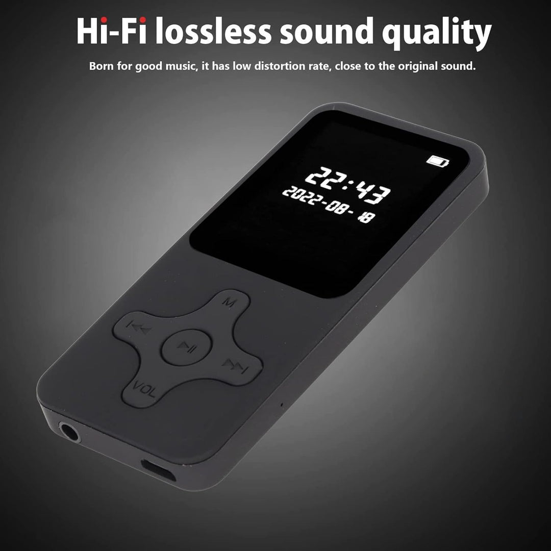 MP3 Player, MP4 Player, MP3 Musik Player mit BT5.0, Klassischer Digitaler LCD Bildschirm mit 1,77 Zo