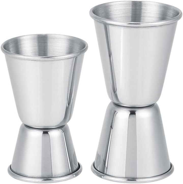 Cocktail-Shaker aus Edelstahl, Eiszange, Rührlöffel, Barzubehör, Barkeeper-Set, 10 Stück