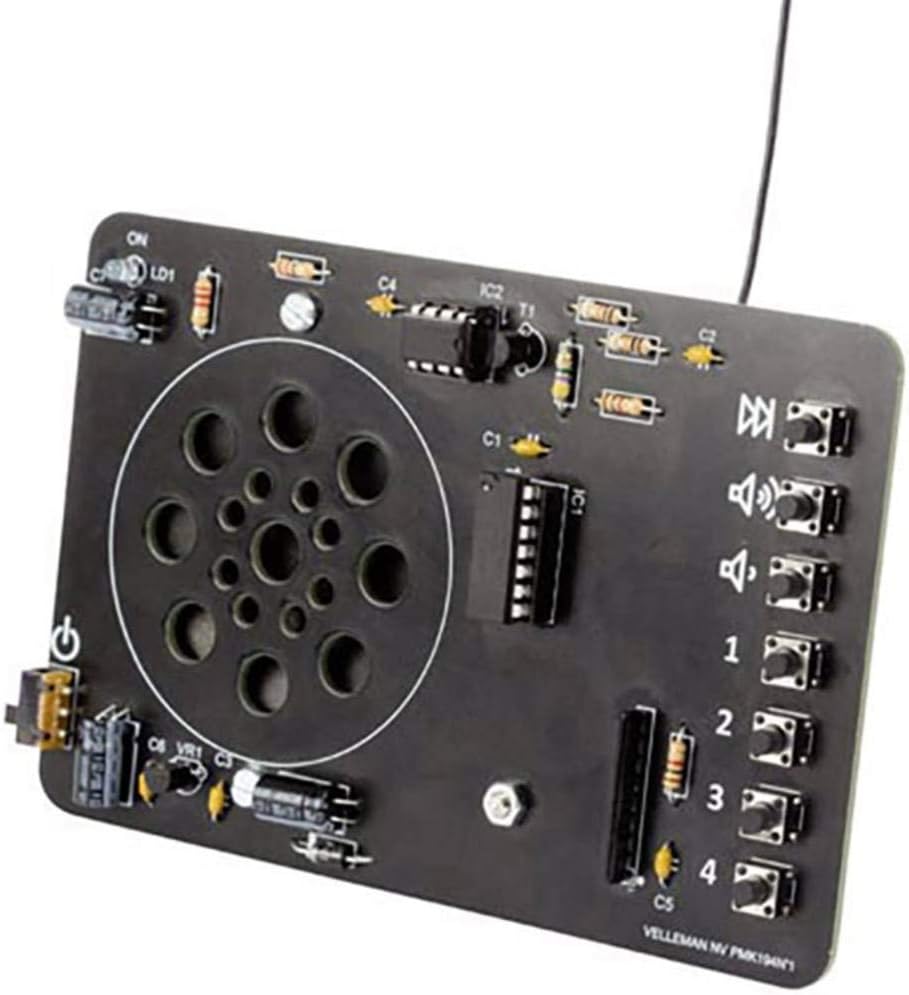 Velleman 840525 digital gesteuertes Ukw-Radio, Mini-Kit, MK194