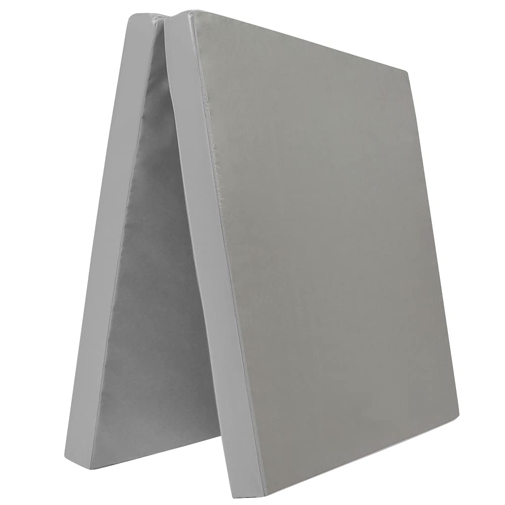 Grevinga Klappbare Turnmatte RG 35 – 200 x 100 x 8 cm - GRAU - Made in Germany - Faltbare Gymnastikm