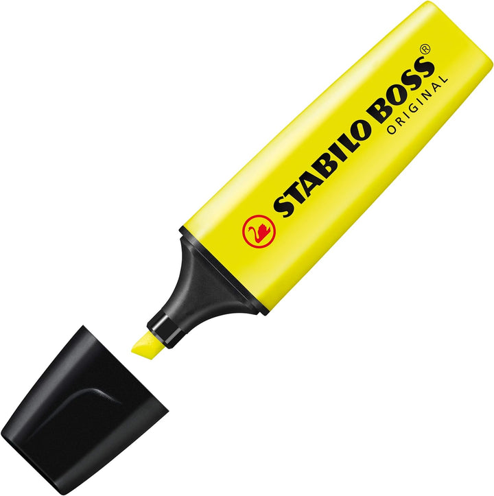 Textmarker - STABILO BOSS ORIGINAL - 10x 2er Pack - gelb