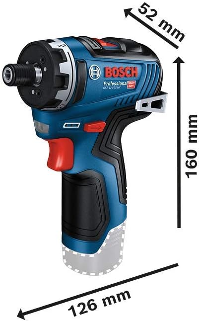 Bosch Professional 12V System Akku-Bohrschrauber GSR 12V-35 HX (ohne Akkus und Ladegerät, im Karton)