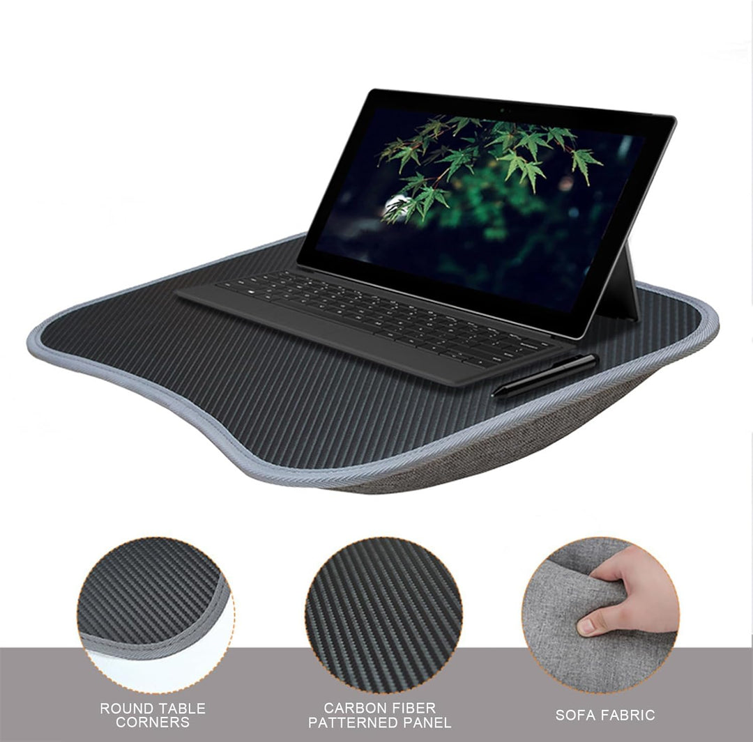 Laptopkissen, Laptop Unterlage Schoss, Computer-Schosstisch Mit Weichem Kissenkissen, Laptops, Tragb