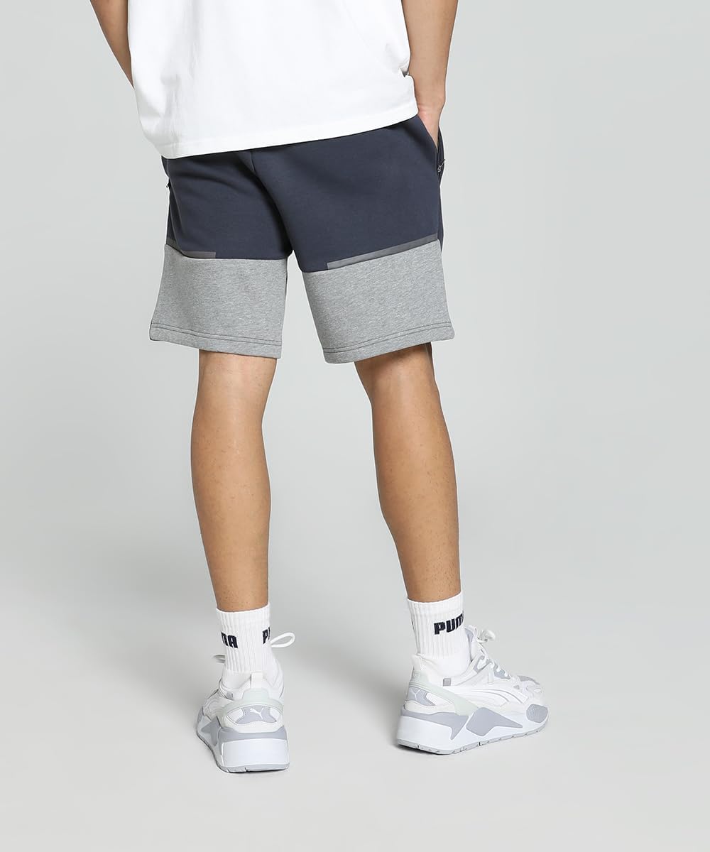PUMA Herren Gestrickte Shorts Teamcup Casuals Shorts S Blau (Parisian Night), S Blau (Parisian Night