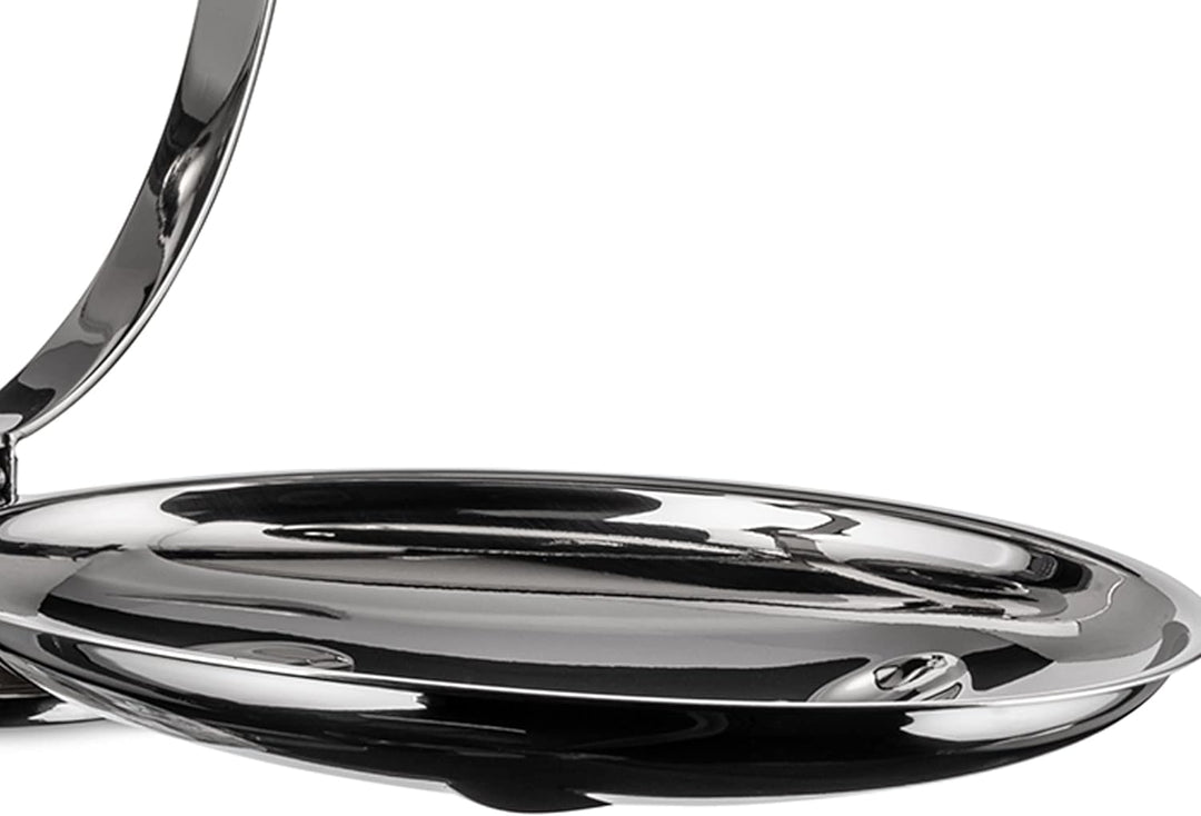 Alessi Anna Gong AM37 Etagere, Edelstahl, 3,2 x 21 x 5,8 cm, Einheiten, 1.0 Single, Single
