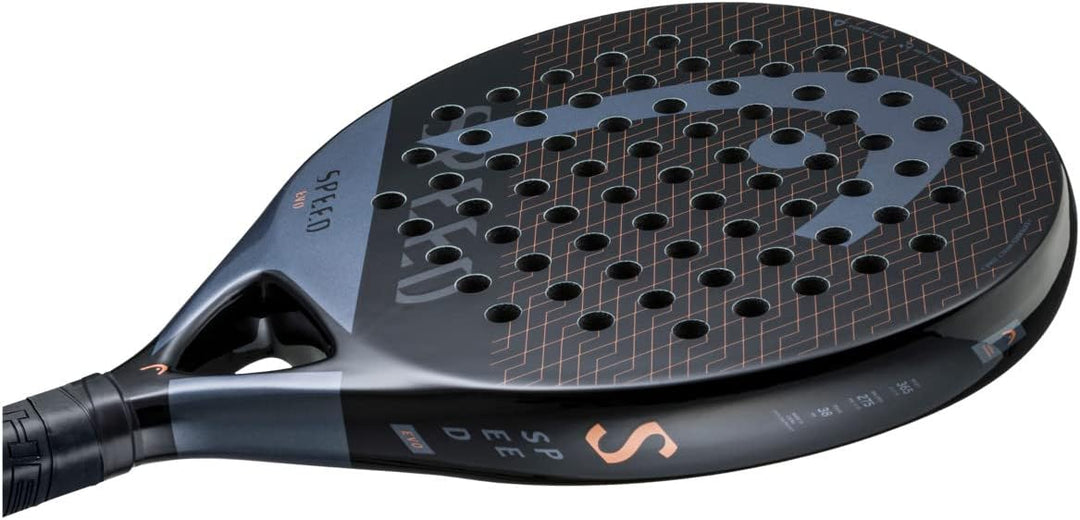 Head Evo Speed 2023 Padelschläger, schwarz Single, Single