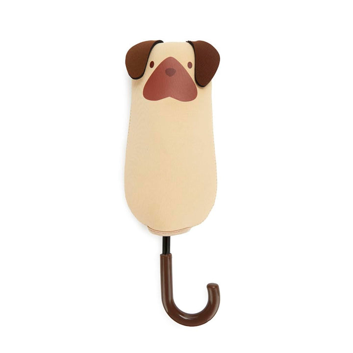 balvi Regenschirm Puppymbrella Farbe Beige Inklusive Neoprenhülle in Form eines Hundes Aus Nylon, Be