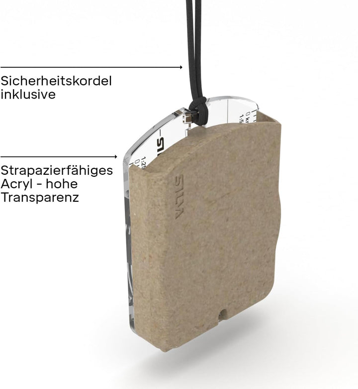 Silva BRÜJULAS Transparente Basis mit Spiegel Terra Ranger S Kompass (MN) SILVA Unisex Erwachsene