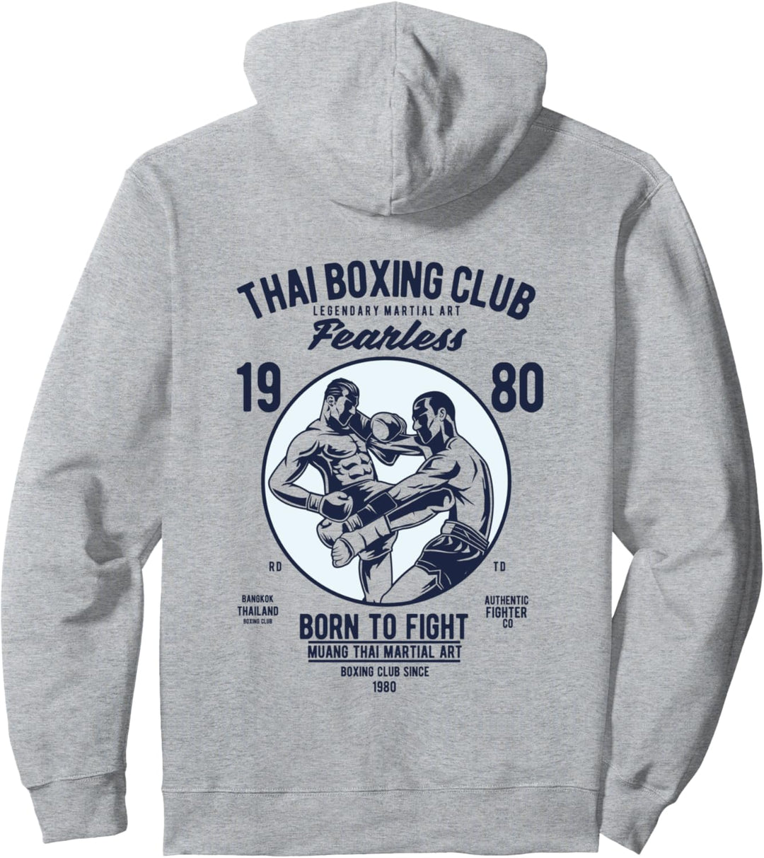Muay Thai - Muay Thai - Thai Boxing Club Pullover Hoodie