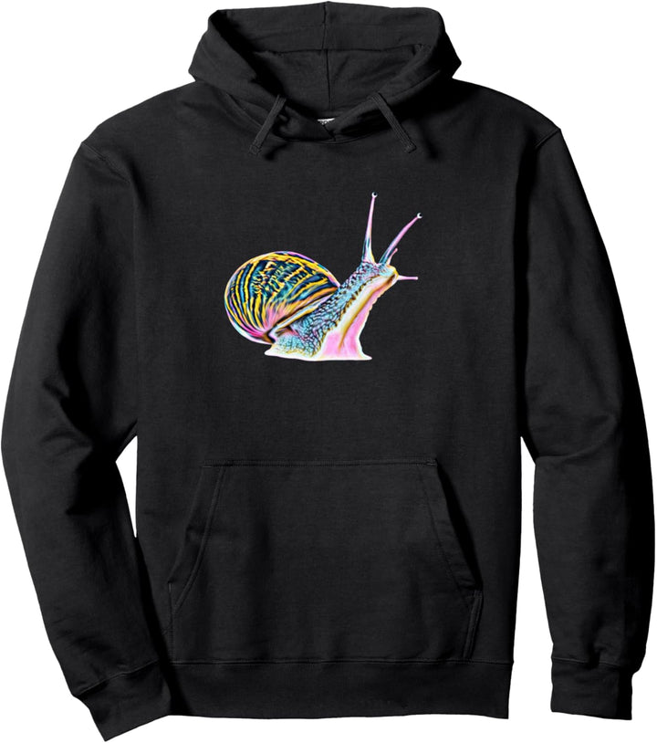 Schnecken Motiv Schneckenhaus Weichtiere bunte Schnecke Pullover Hoodie