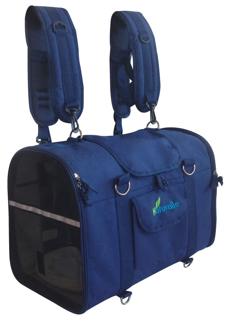 6-in-1 ROBUSTER Transportrucksack für Haustiere, Brusttasche, Schultertasche, Kleintiertransportbehä