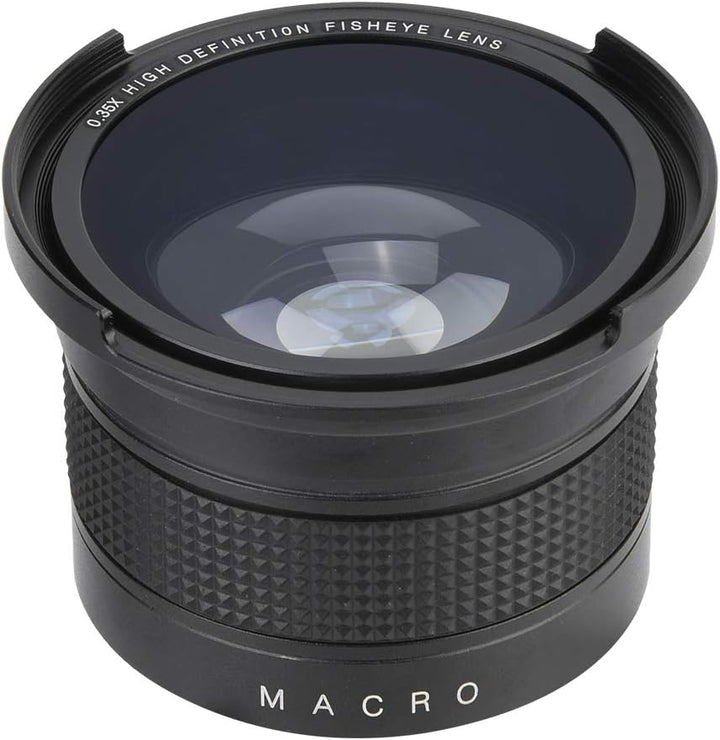 Fisheye-Weitwinkelobjektiv 10 X 10 X 10 52 Mm, 0,35 X Universelles Weitwinkel-Fisheye-Objektiv mit O