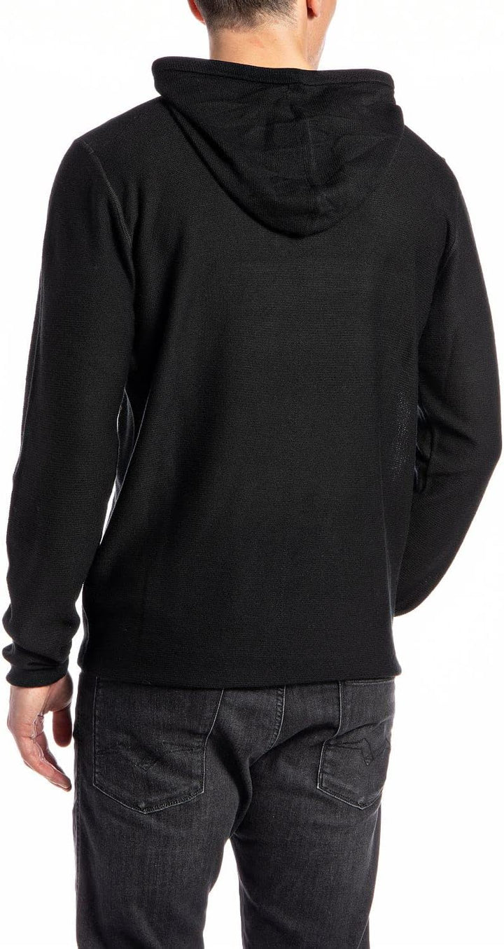 Replay Herren Kapuzenpullover S 098 Black, S 098 Black