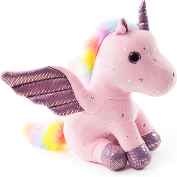Trayosin 20/28cm Kuscheltier Einhorn Plüschtier für Mädchen,Niedliches Plüschtier Geschenk für 3-8 J