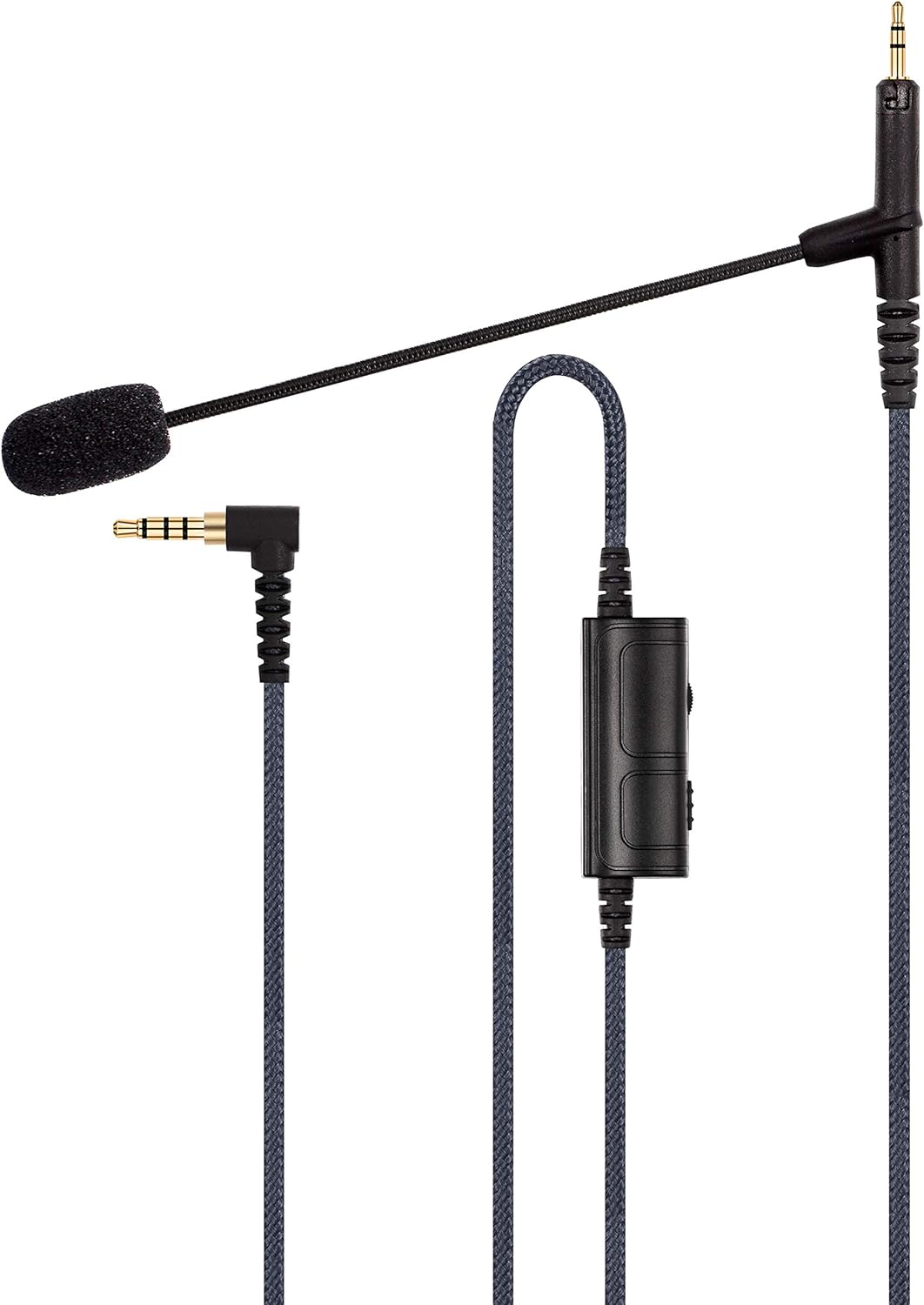 Boom-Mikrofonkabel für Playstation PS4 oder Xbox One Controller, PC – Boompro Gaming-Mikrofon, kompa