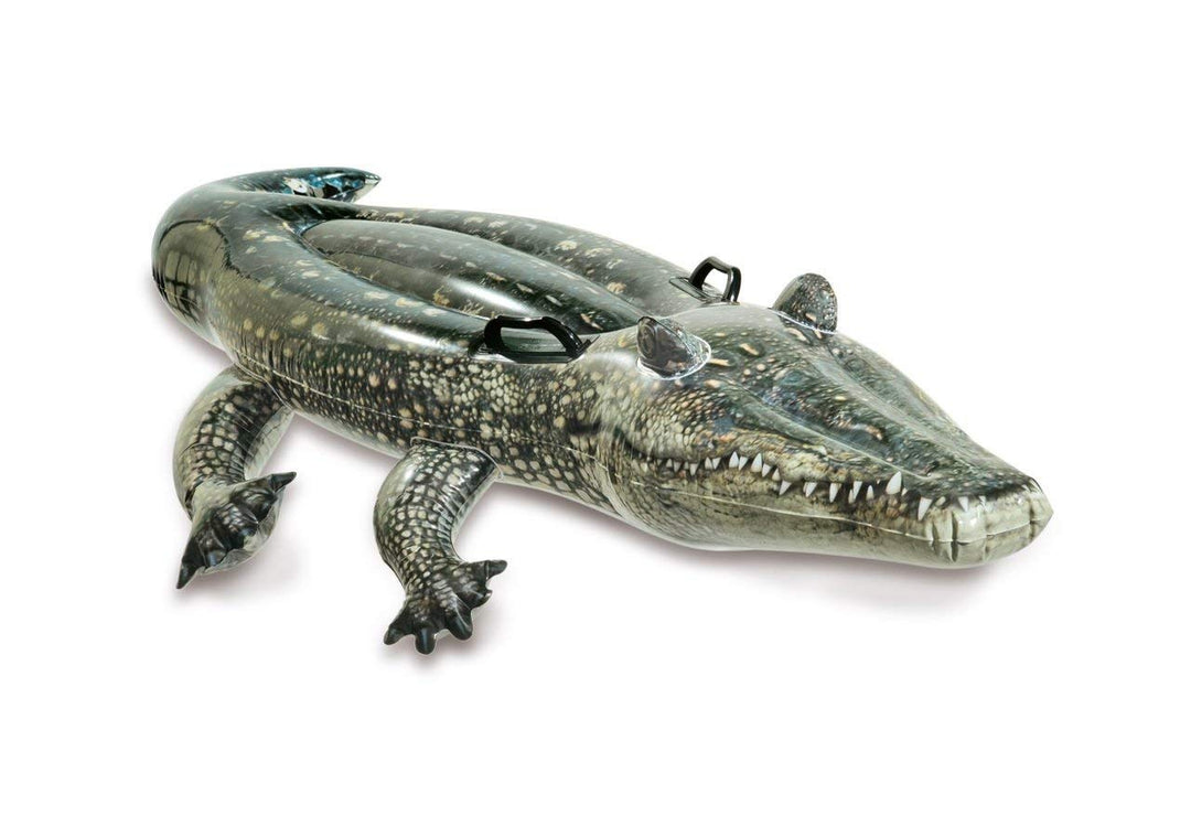 Intex Realistic Gator Ride-one, Age 3+, Multi-color, 6x67x34 inches