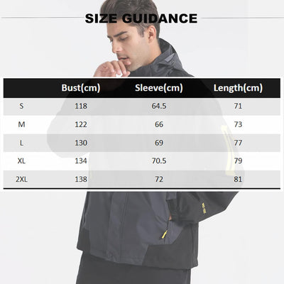 Übergangsjacke Softshelljacke Herren Outdoorjacke Winddicht Atmungsaktiv Funktionsjacke mit Abtrennb