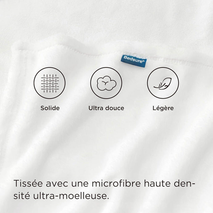 BEDSURE Kuscheldecke Flauschig Decke Fleecedecke - Wohndecke Warm Winter Weich, Sofadecke XL, Decke