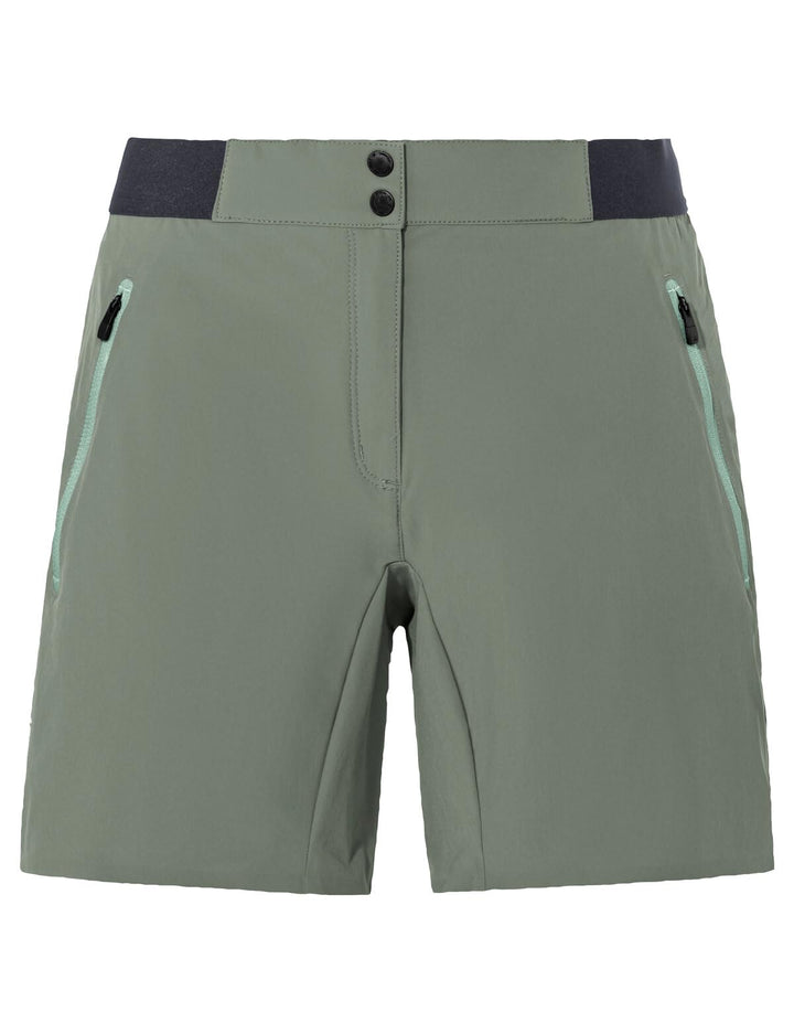 VAUDE Women's Scopi LW Shorts II, leichte Shorts, Passform: Slim fit 34 Slim Agave, 34 Slim Agave