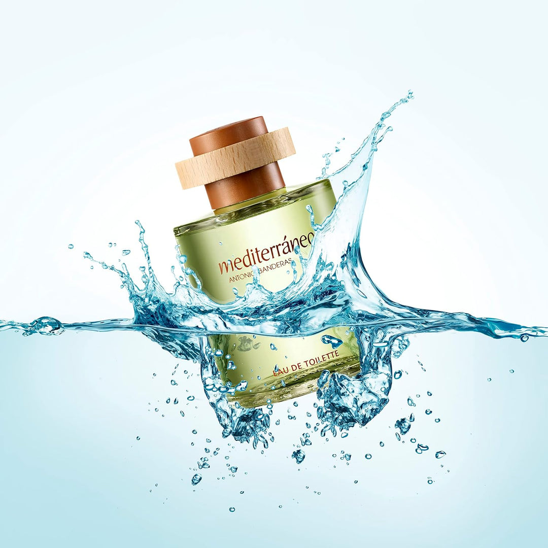 Antonio Banderas Parfums - Mediterráneo, Eau de Toilette Spray für Männer, Frisch, Energisch und Hel