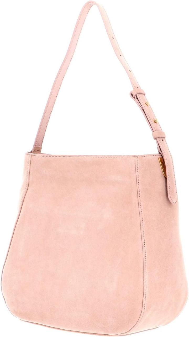 Coccinelle Lea Suede Large Shoulderbag New Pink