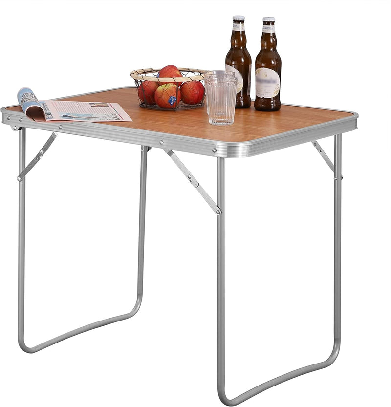 WOLTU Campingtisch Klapptisch Reisetisch mit Griff, 70x50x60cm(LxBxH) zusammenklappbar Gartentisch a