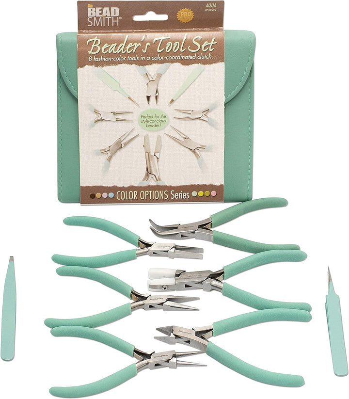 BeadSmith The Beadsmith Schmuck Werkzeug Set 8-teilig 72561 Farbe Set mit Kupplung inklusive Zange S
