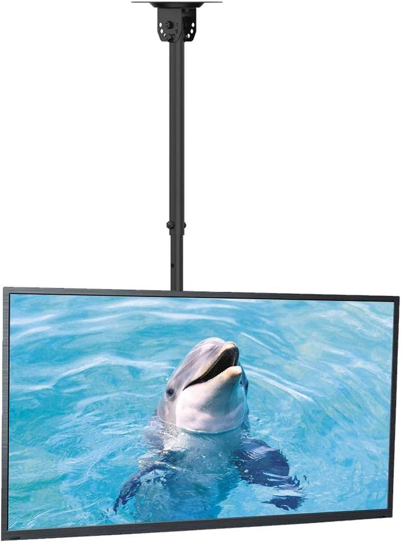 Suptek TV Deckenhalterung Für 26-65 Zoll LCD LED Plasma Flachbildschirme höhenverstellbar mit Neigun