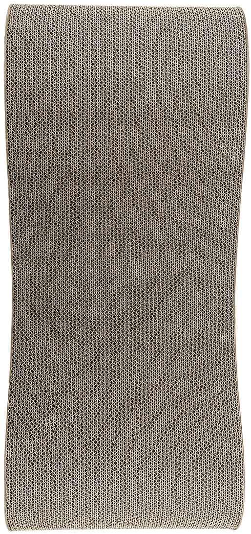 Petrebels Kratzpappe Simba 75, Katzen Kratzbrett aus sehr stabilem Karton, Kratzkarton 75 x 32 x 23