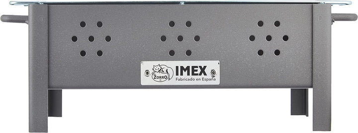 Imex El Zorro Tischgrill mit verzinktem Grillrost, Schwarz, 31 x 21 x 14 cm, 71431.0, Tischgrill