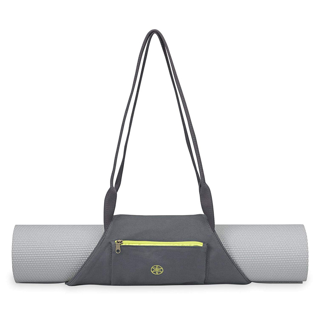 Gaiam Tragetasche für Yogamatten für unterwegs Citron Storm, Citron Storm
