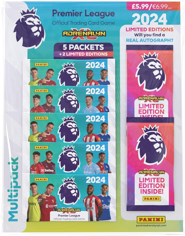 Panini Premier League 2023/24 Adrenalyn XL Multipack, gemischt, Multipack