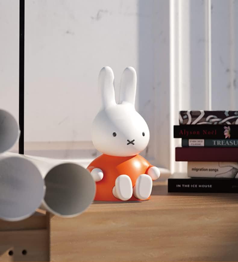 MiPow X Miffy Bluetooth-Lautsprecher, Mini-Bluetooth-Lautsprecher, kabelloser Lautsprecher, tragbare