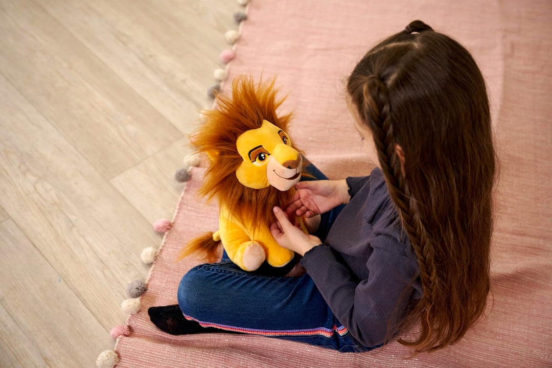 Disney Lion King, 30 Jahre König der Löwen, Mufasa, 25cm Plüschtier, ab den ersten Lebensmonaten gee
