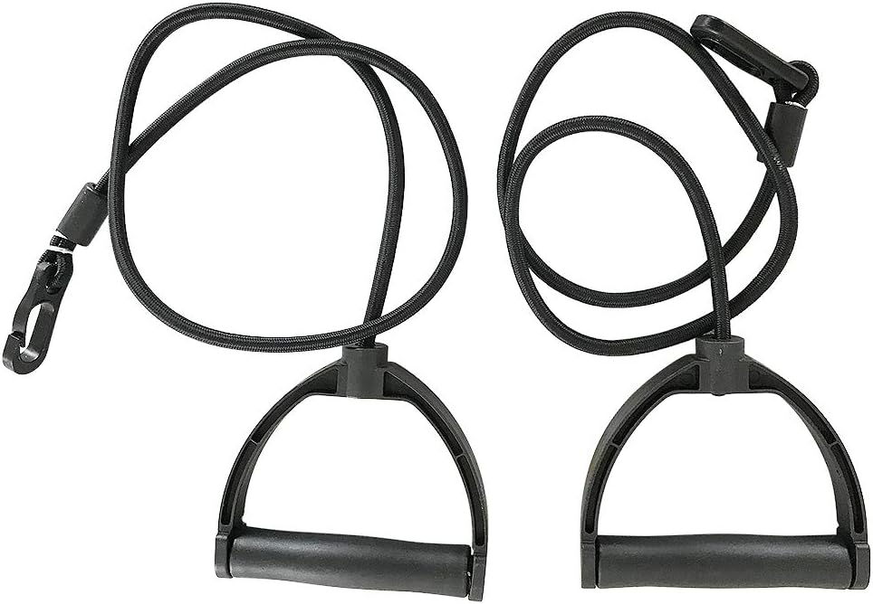Stepper mit LCD-Display und Power Ropes, Stepper mit Schrittz hler 2 Expandern Fitnessger t f r zuha