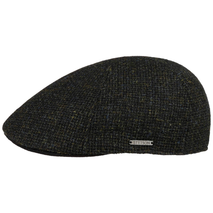Stetson Texas Classic Wool Flatcap - Schiebermütze Herren - Herrenmütze mit Baumwollfutter - Schirmm