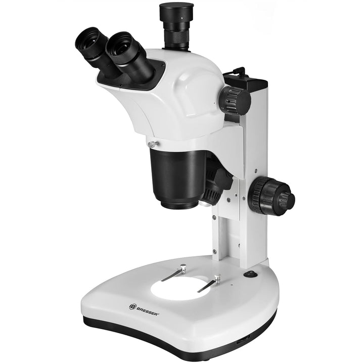 Bresser Mikroskop Science ETD-301 7-63x Trino Zoom Stereomikroskop mit hohem Arbeitsabstand (100mm)